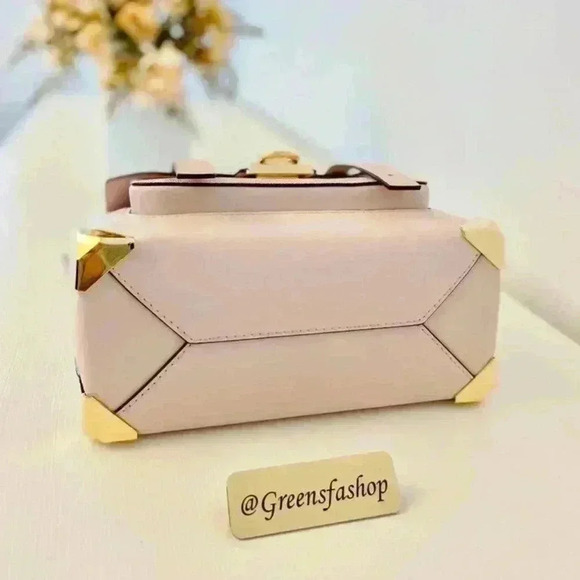 Michael Kors Purse Manhattan Satchel Crossbody bag new - Picture 4 of 11